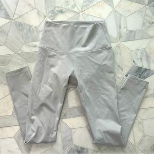 TNA Action “TnaSLICK” Cheeky Hi-Rise Ankle Legging in Chrome